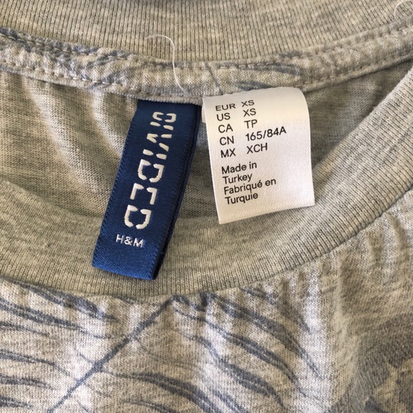 XS Grey H&M Shirt - Picture 2 of 4